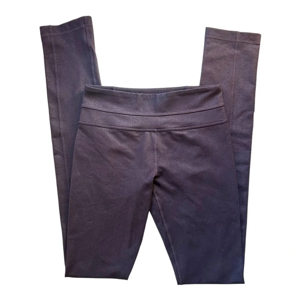 Lululemon Athletica Navy Skinny Groove Pants Dark Wash Leggings